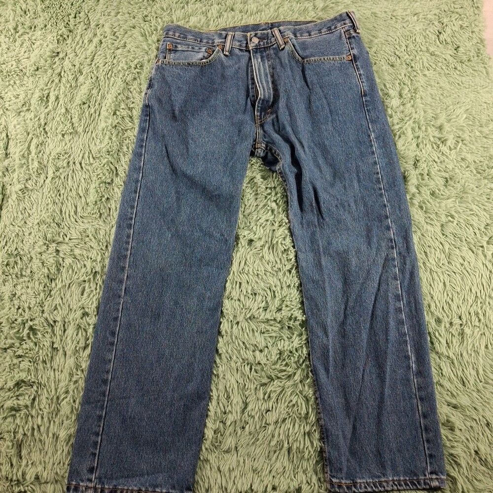 Levis 505 36x29 Mens Jeans Blue